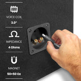 Parlante de Caja de subwoofer PYLE PLSQ12BS