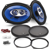 Parlantes 500 W con impedancia PYLE PL714BL