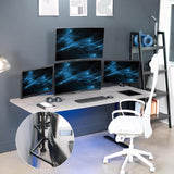 Soporte de escritorio para 4 monitores VIVO, ajustable, STAND-V104A
