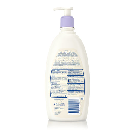 loción hidratante con lavanda vainilla y avena natural