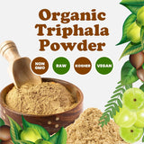 Polvo de Triphala Orgánico Food to Live, Detox Natural, 8 oz