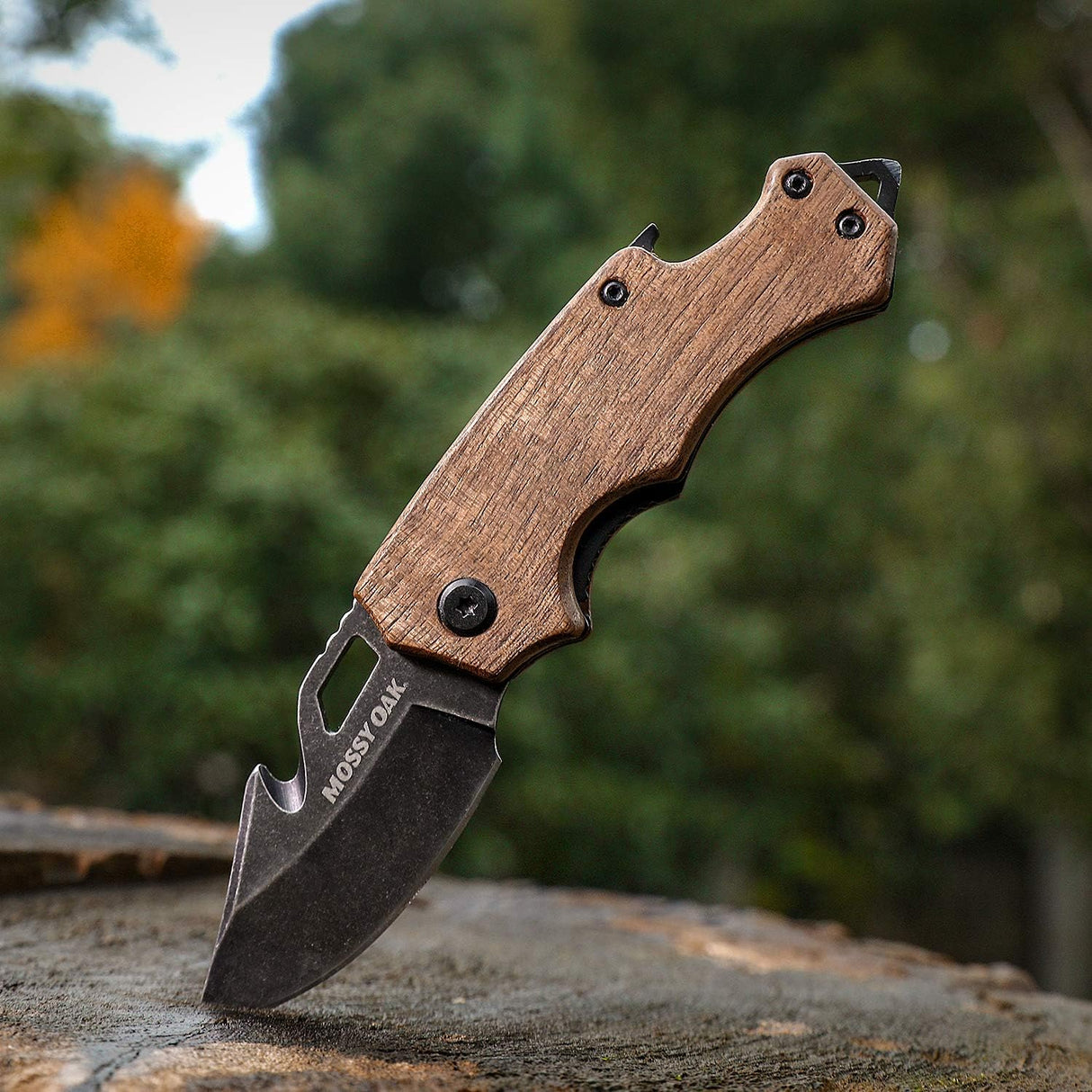 Mini Cuchillo Plegable Multiherramienta con Rompecristales