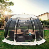 Casa de Pantalla Alvantor, Carpa Plegable con Mosquitero, 6-15 Pers.