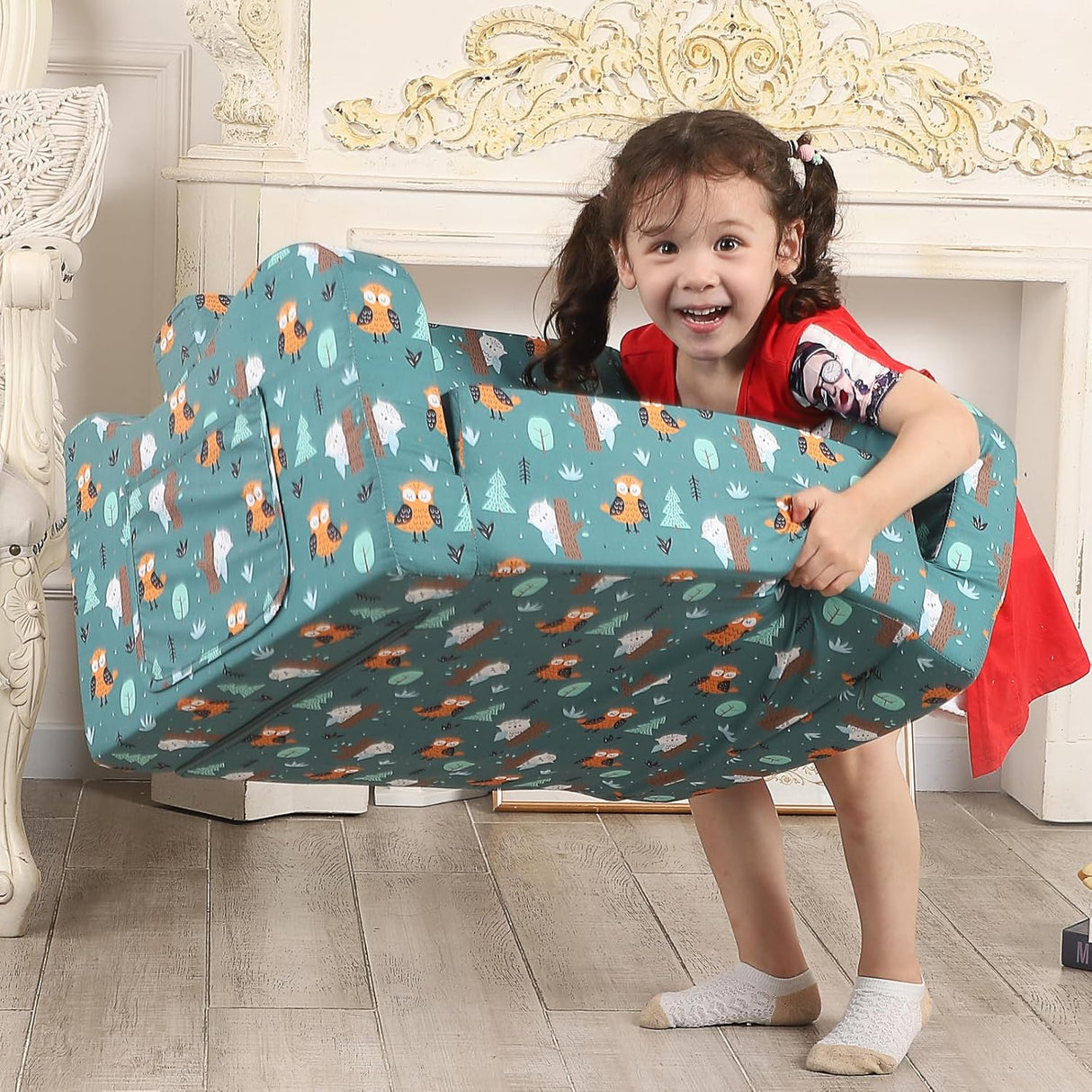 Silla infantil plegable convertible a cama Unisex para niños