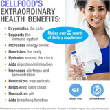 Suplementos Cellfood Concentrado líquido – 1 fl oz pack de 2