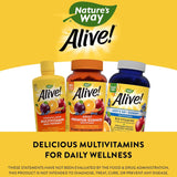 Suplemento Natures Way ¡Alive! Más de 50 multivitaminas