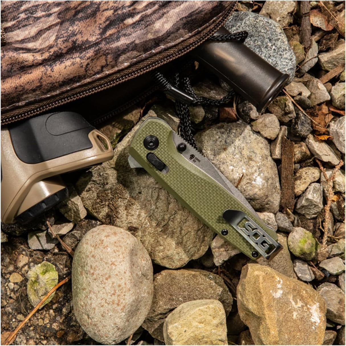 Cuchillos plegables ambidiestros EDC Terminus XR G10