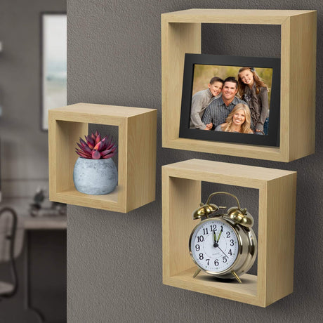 Estanterías flotantes Sorbus - Cubos decorativos para pared