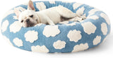 Cama para perros pequeños antideslizante azul Lesure Donu