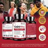 NATURE TARGET CoQ10 400mg con PQQ Omega-3 L-Carnitina