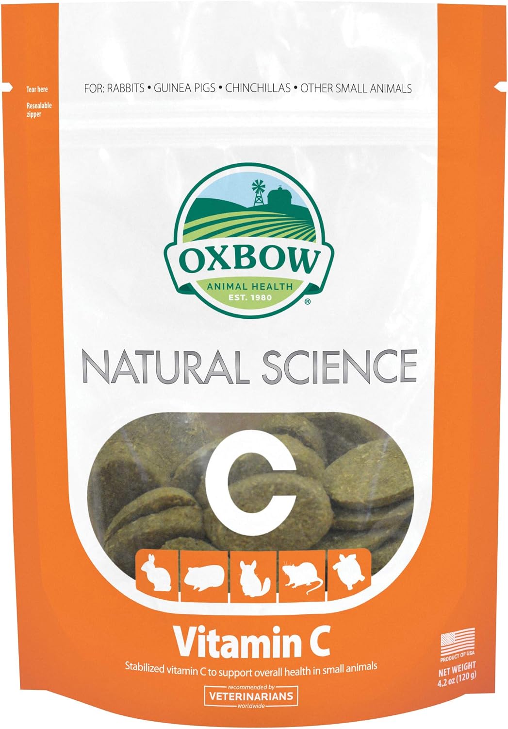 Vitamina C Suplemento de alta fibra para perros