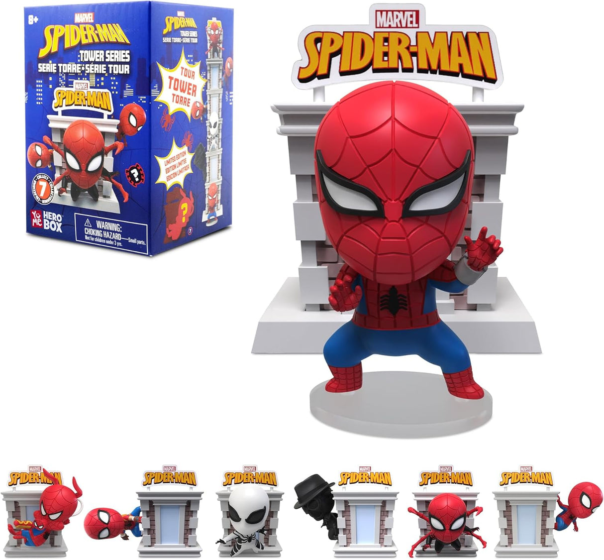 Figuras Coleccionables YuMe Spider-Man Tower Series - 3