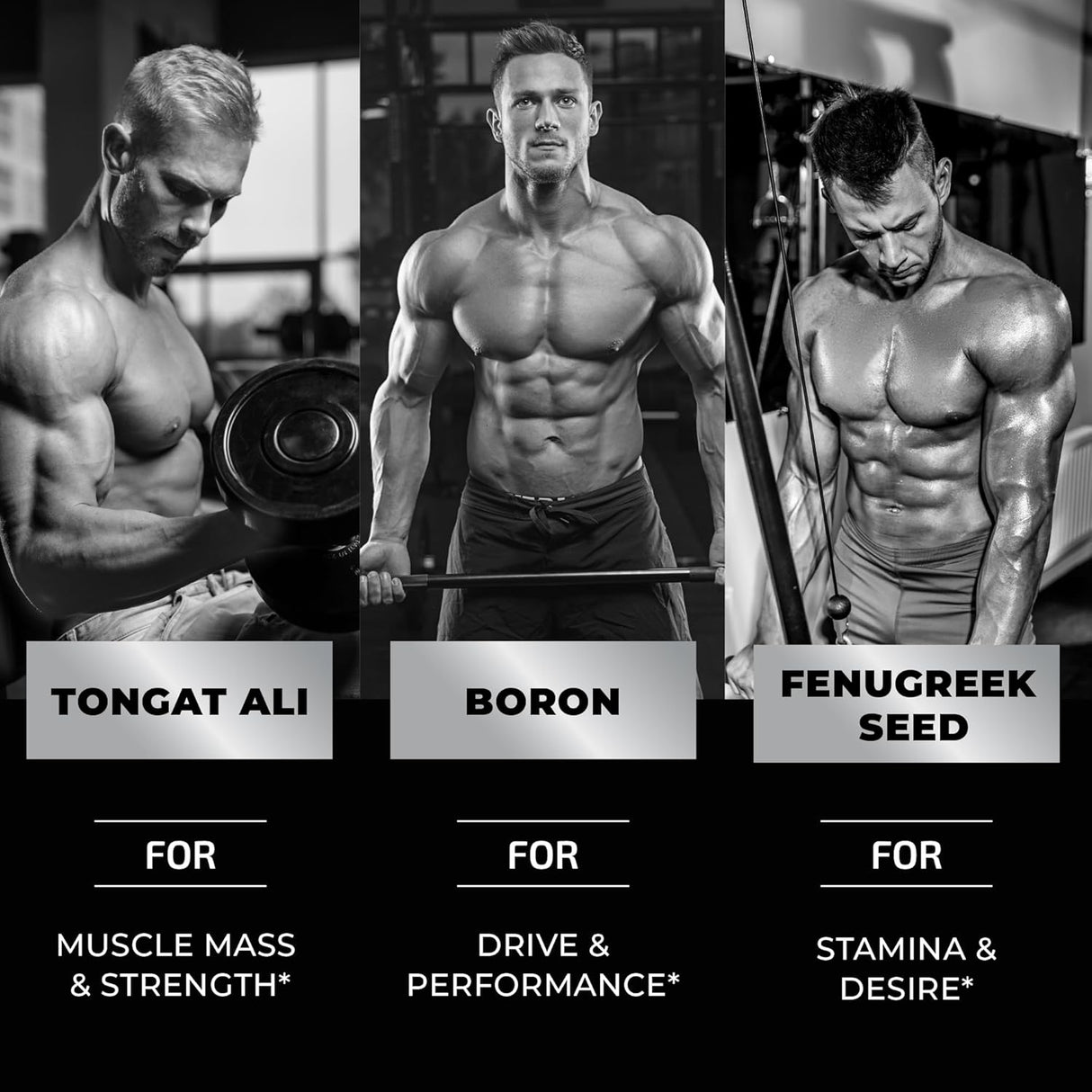 Suplemento de Testosterona para Hombres Test Boost Max 60 Gummies