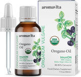 Aceite de Orégano Orgánico Griego - Extra Fuert, Apoyo Inmune