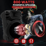 Parlantes portátil Bluetooth de 800 W PYLE-PRO PPHP1243B