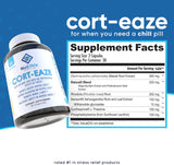 Suplemento Cortisol NuEthix - Relajación y Sueño Profundo, 60 Cápsulas