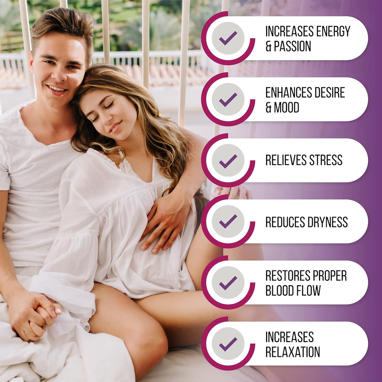 Potenciador de libido femenino para mujeres Sapir's Nutrition