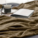 Manta Fleece Bedsure, Ligera, Suave y Cómoda, Tamaño Throw