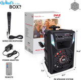 Altavoz PA portátil Bluetooth PYLE-PRO  PPHP818B