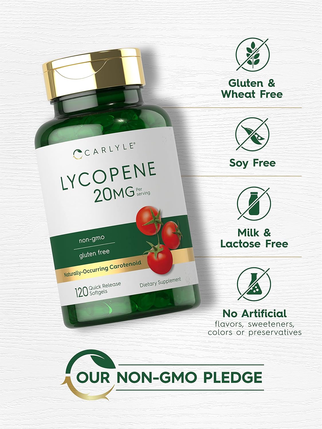 Suplemento Vitamina A + carotenoides licopeno y astaxantina