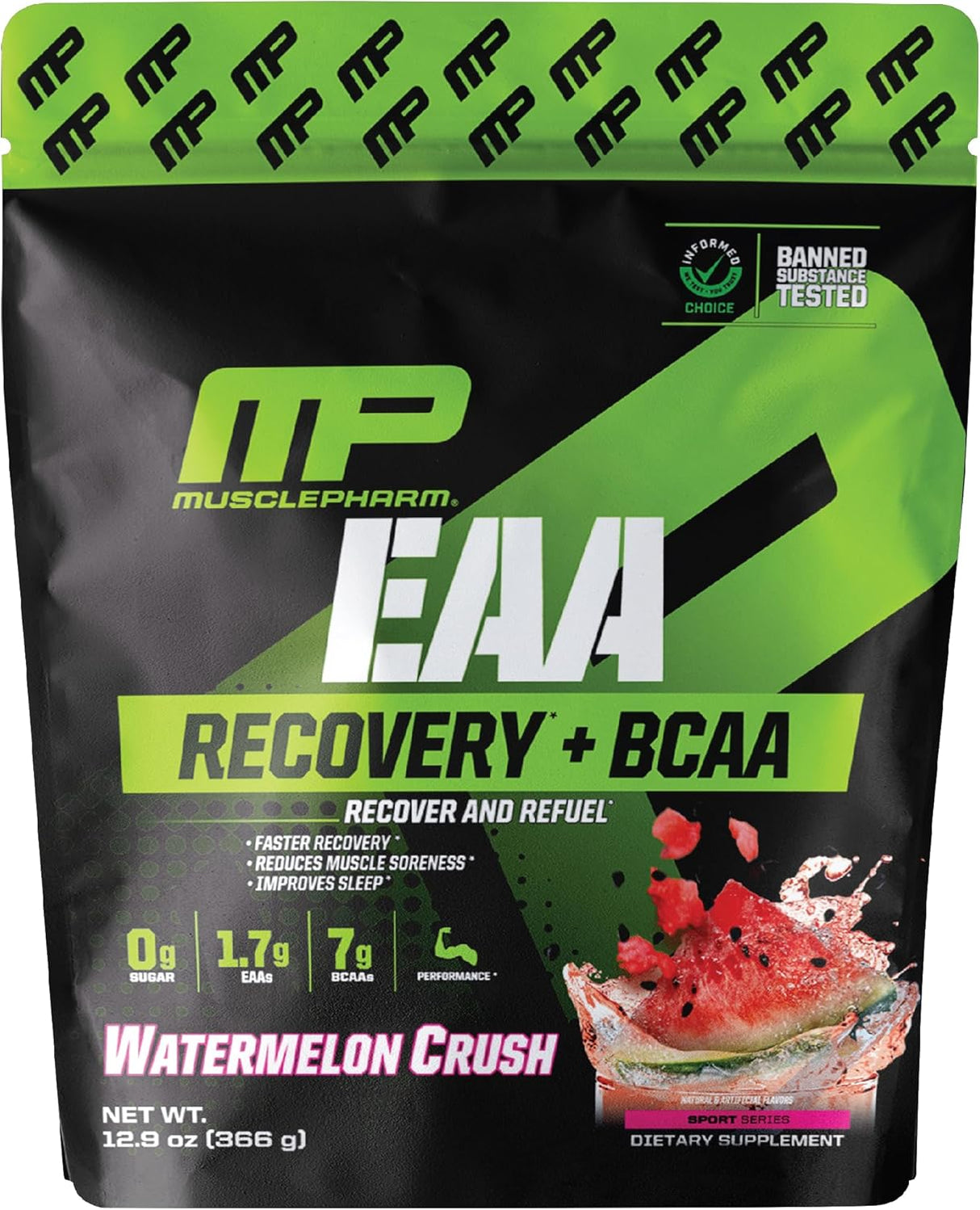 EAA Recovery+BCAAs Suplemento Post Entreno Muscle Pharm 30 Servs