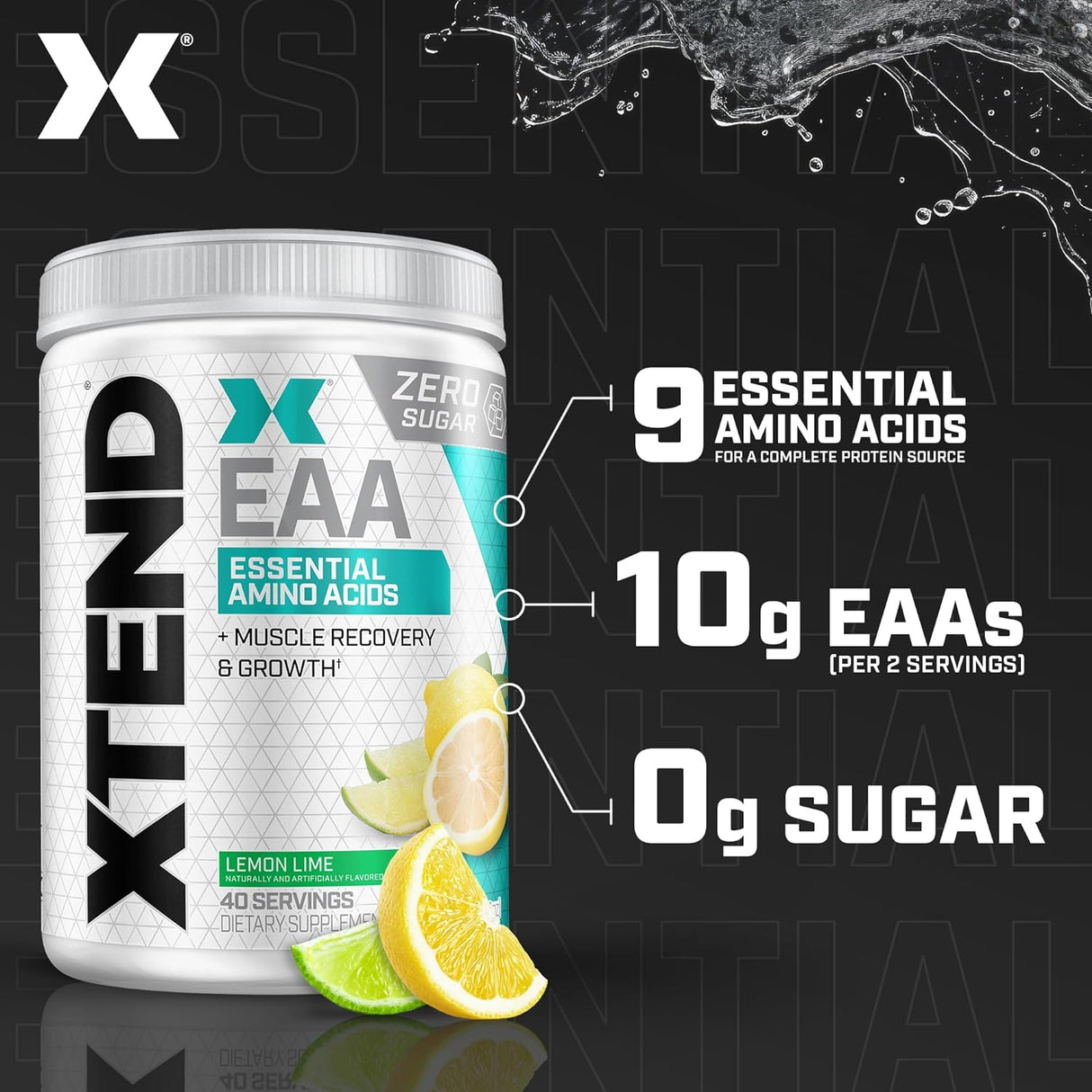 Polvo EAA + BCAA para Recuperación y Crecimiento Muscular