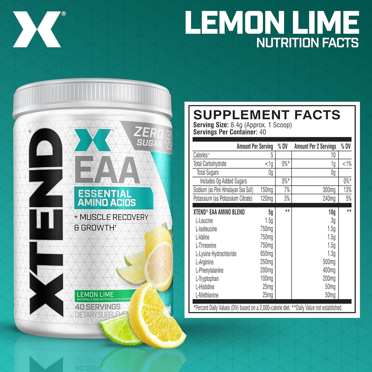 Polvo EAA + BCAA para Recuperación y Crecimiento Muscular