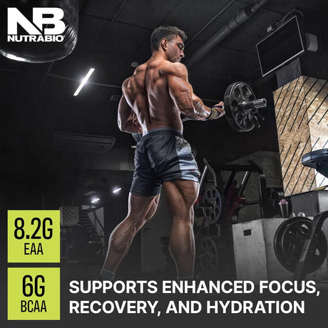NutraBio Alpha EAA Hidratación y Recuperación Suplemento
