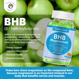 Magnesium BHB Gummies Keto 1000mg, Energía y Salud, 60