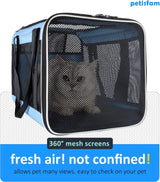 Transportadora Petisfam para Gatos y Perros Pequeños, Fácil uso