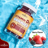Vitamina D3 125 mcg Salud Ósea Sin Gelatina