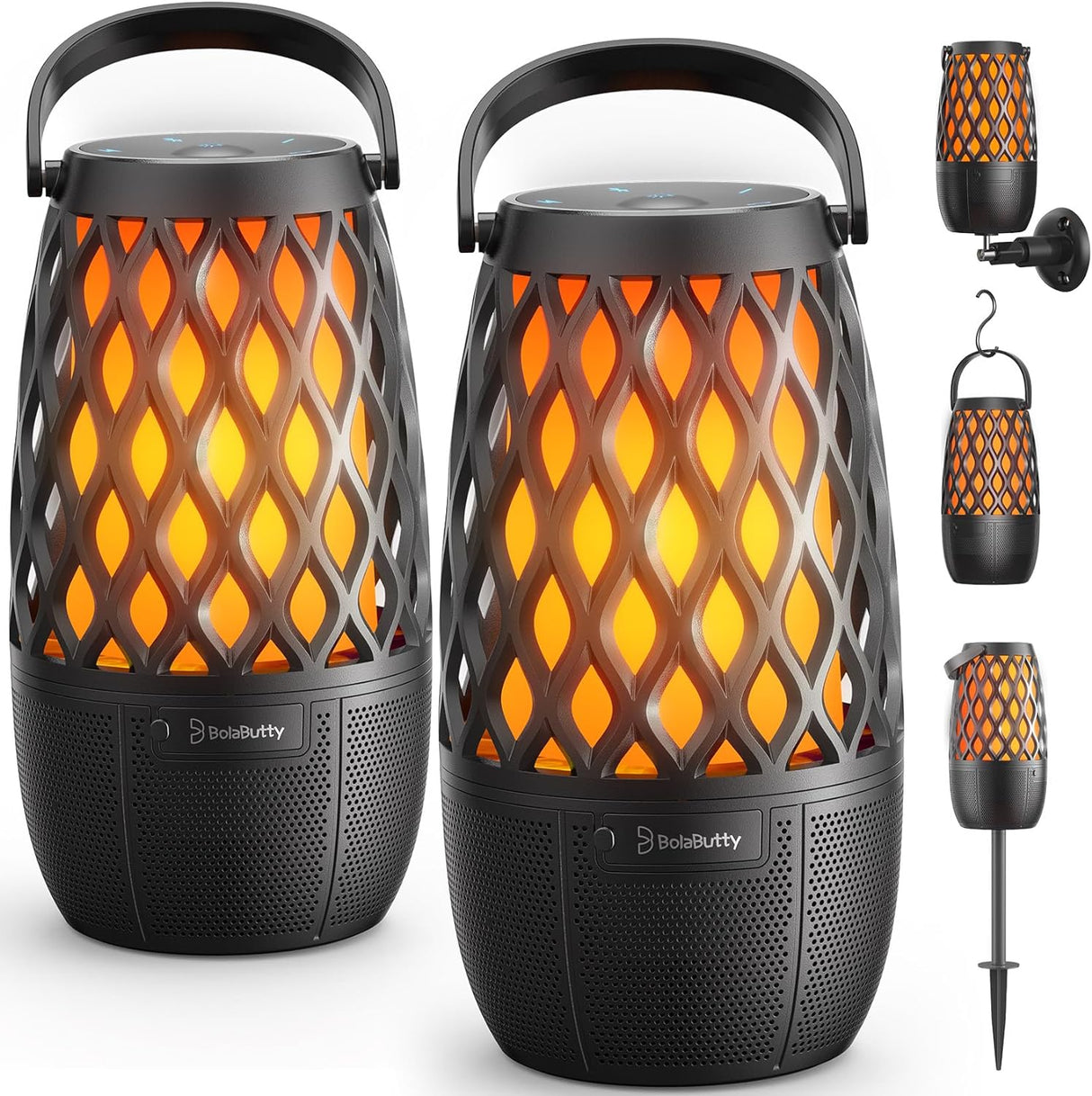 Altavoz Bluetooth con luces, IPX5, multisincronía, HD stereo