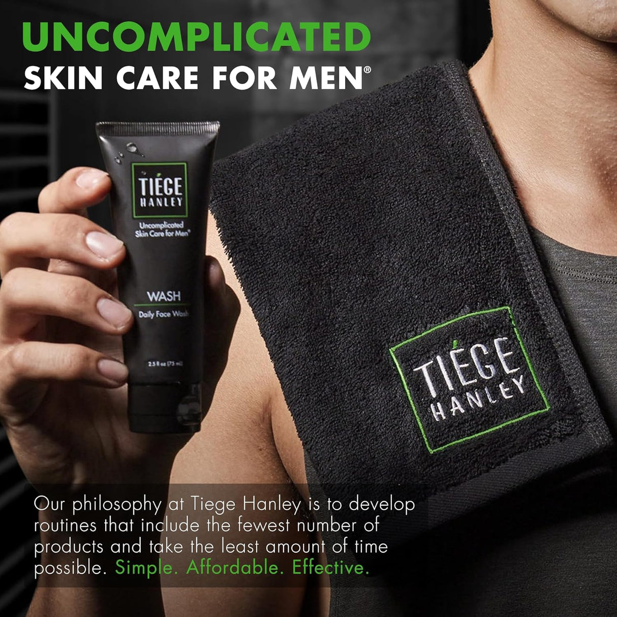 Set de cuidado de la piel para hombres Tiege Hanley