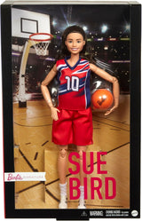 Muñeca Barbie Signature Sue Bird con uniforme y accesorio de baloncesto