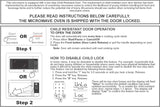 Microondas GE GCHK07N1WBB 700W, 6 Programas, 0.7 Cu. Ft.