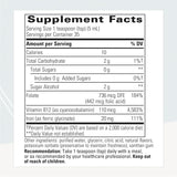Suplementos Therapeutics Hierro líquido, con vitamina B12