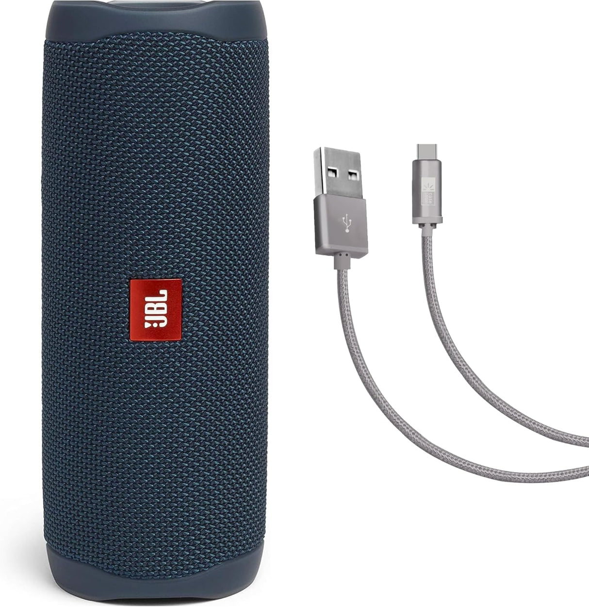 JBL Flip 5 Altavoz Bluetooth + Cable USB Tipo-C 6 ft Bundle