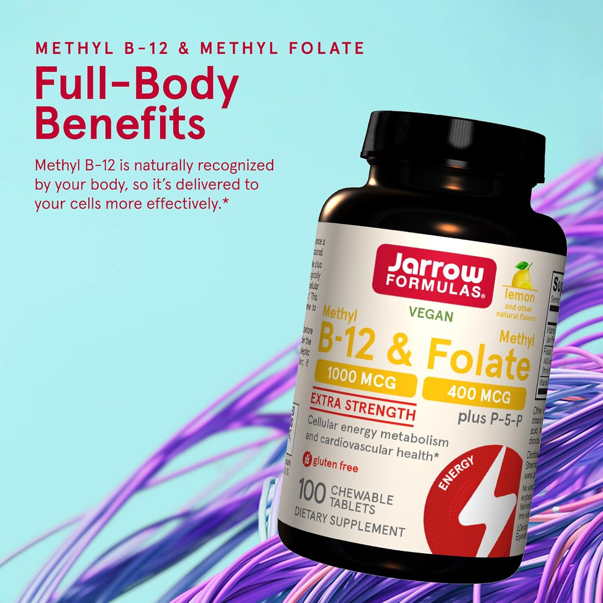 Suplemento Metil B-12 /  y Piridoxal-5-fosfato (P-5-P)
