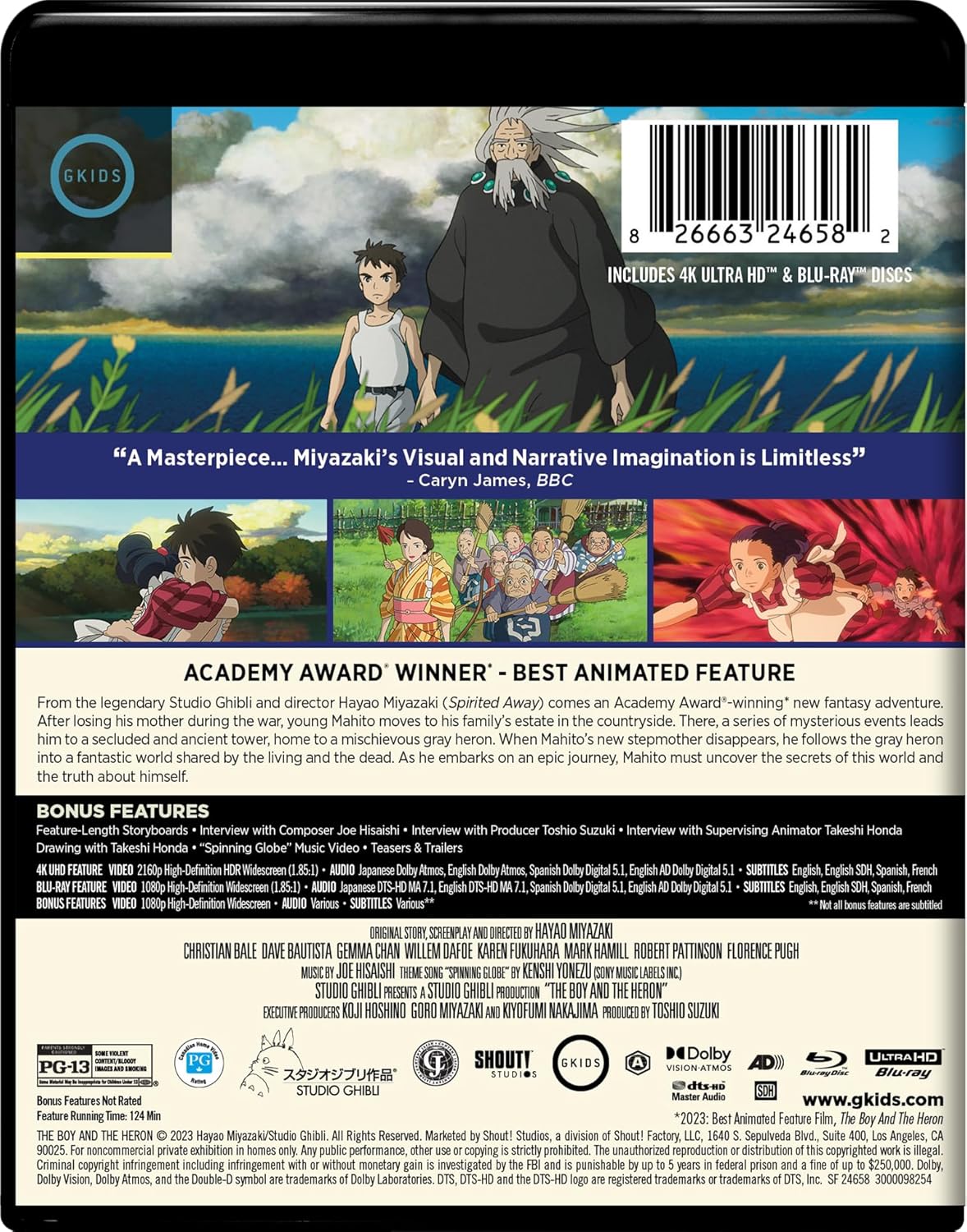 El Niño y la Garza - 4K Ultra HD + Blu-ray [UHD 4K]