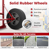 Carretilla Goplus, P-Handle, 660 lbs, Ruedas de 10”, Modelo P