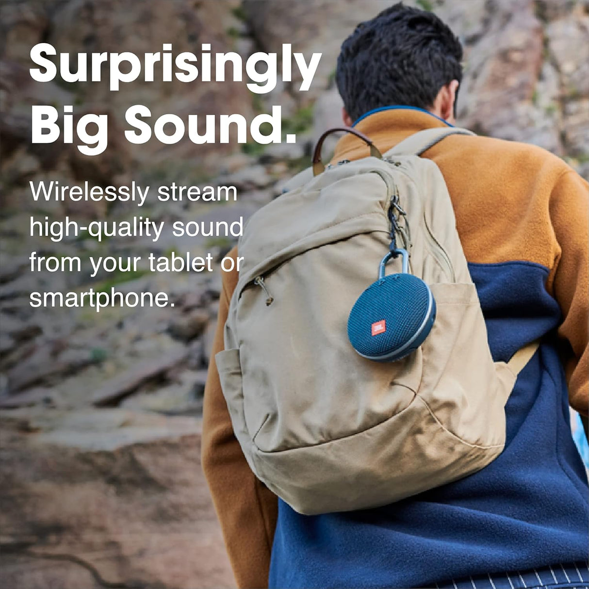 Altavoz Bluetooth impermeable y portátil, JBL Clip 3