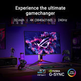 Monitor Gaming 32 ASUS ROG Swift 4K QD-OLED PG32UCDM