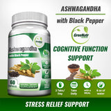 Cápsulas Orgánicas de Ashwagandha - Mejora del Ánimo 1300 mg