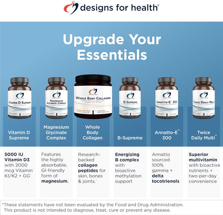 Suplemento Designs for Health L-5-MTHF Folato 1000mcg 120 u