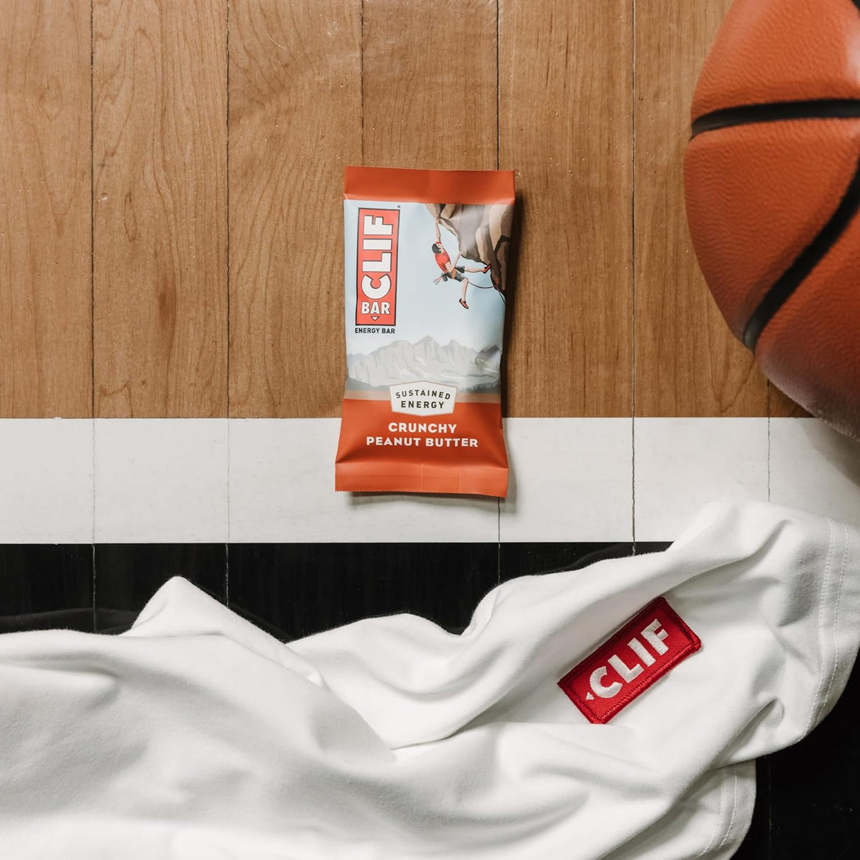 Barra de proteína Clif Bar crunch de mantequilla de maní orgánica (15)