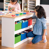 Centro de artes y manualidades mesa de actividades para niños