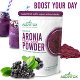 Suplemento  Aronia Berry Powder Jugo denso antioxidante