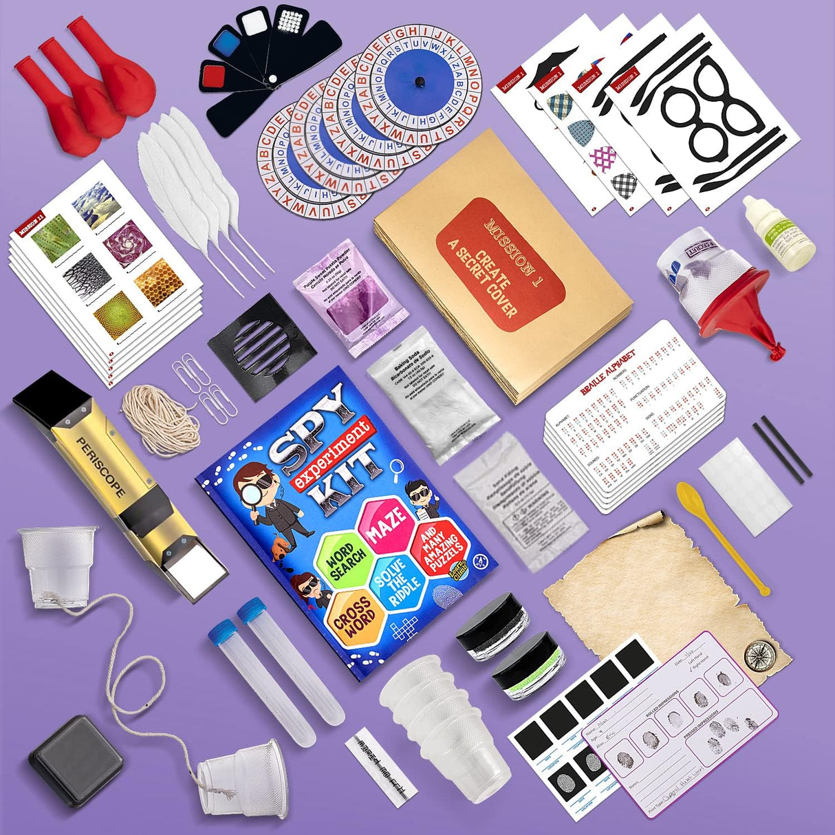 Kit espía explora 15 misiones y crea 14 dispositivos