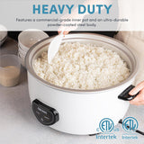 Cocedor de Arroz Aroma, 60 Tazas, 14Qt, Modelo ARC-1430E