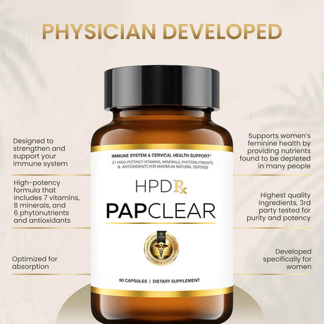 Suplemento Inmunológico Natural PAPCLEAR | 90 Cápsulas
